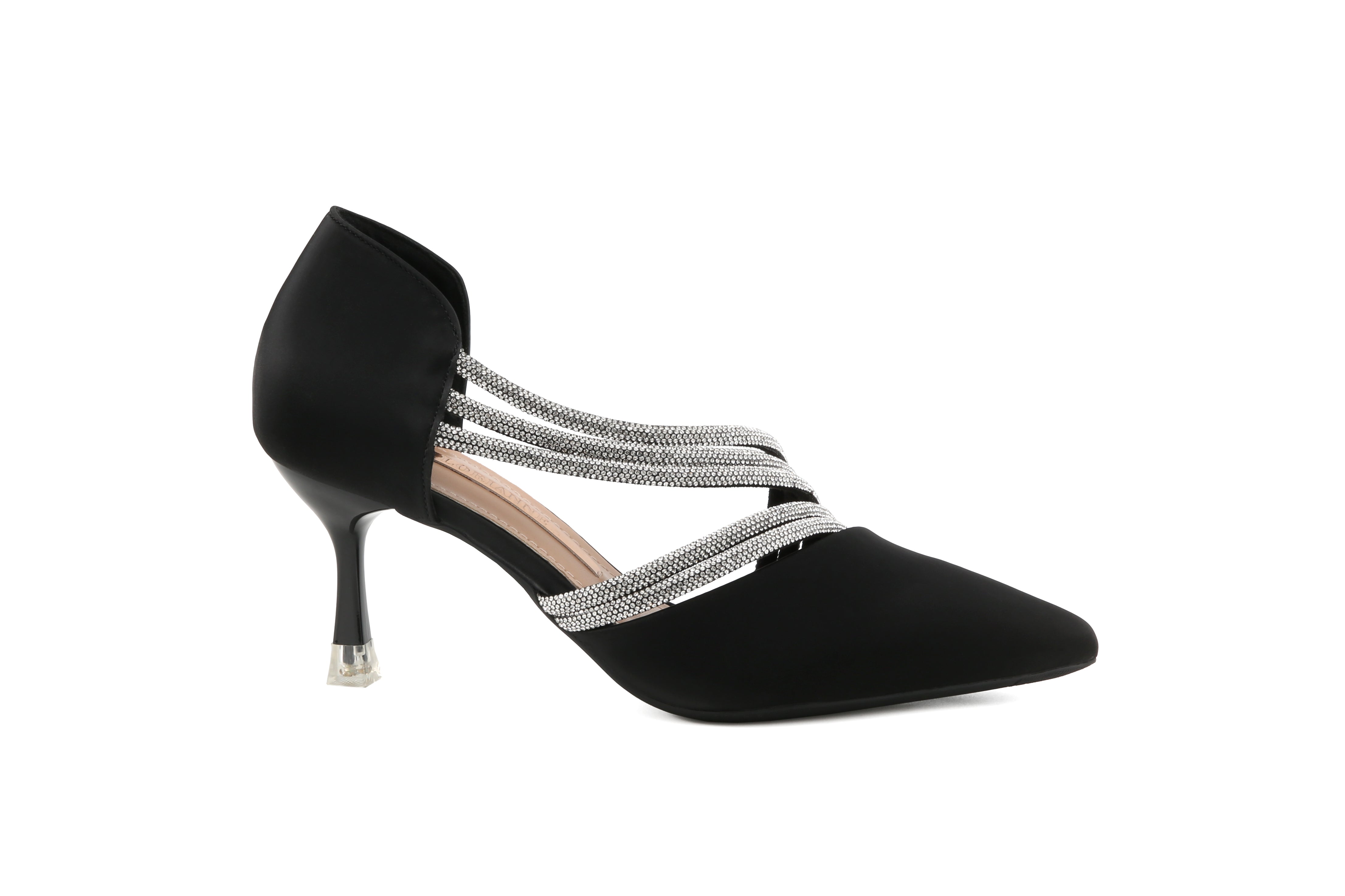 Fabric crystal pumps