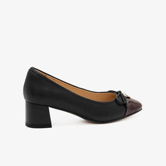 Zinal- Black/Burgandy