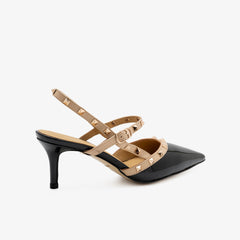 Zeena- Black/Beige