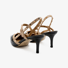 Zeena- Black/Beige