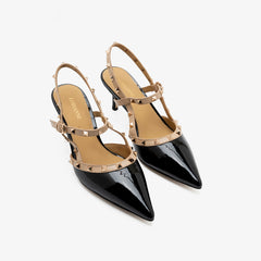 Zeena- Black/Beige