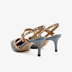 Zeena-Blue/Beige