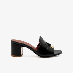 Eudora-Black leather