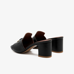 Eudora-Black leather